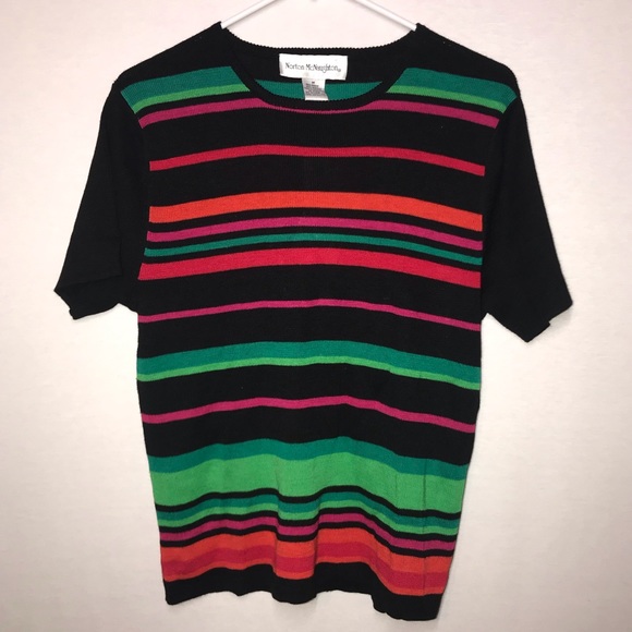 Norton McNaughton Sweaters - Norton McNaughton Vintage NWT Striped Sweater